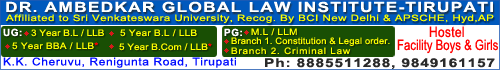 INDIA'S TOP 8TH LAW COLLEGE (India Today Survey) | SOUTH INDIA'S MOST PREFERRED LAW COLLEGE ( The week Magazine) | H.NO. 11-14-261/1, Beside R.R. Dist. Court, NTR Nagr, L.B. Nagar Hyd - 074, 040-24033335, 9247857365, 9849025605, www.mglawcollege.com info@mglawcollege.com